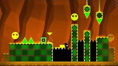 Geometry Dash World - Gameplay - Level 1 - Dashlands - Beast Mode - BlackRex