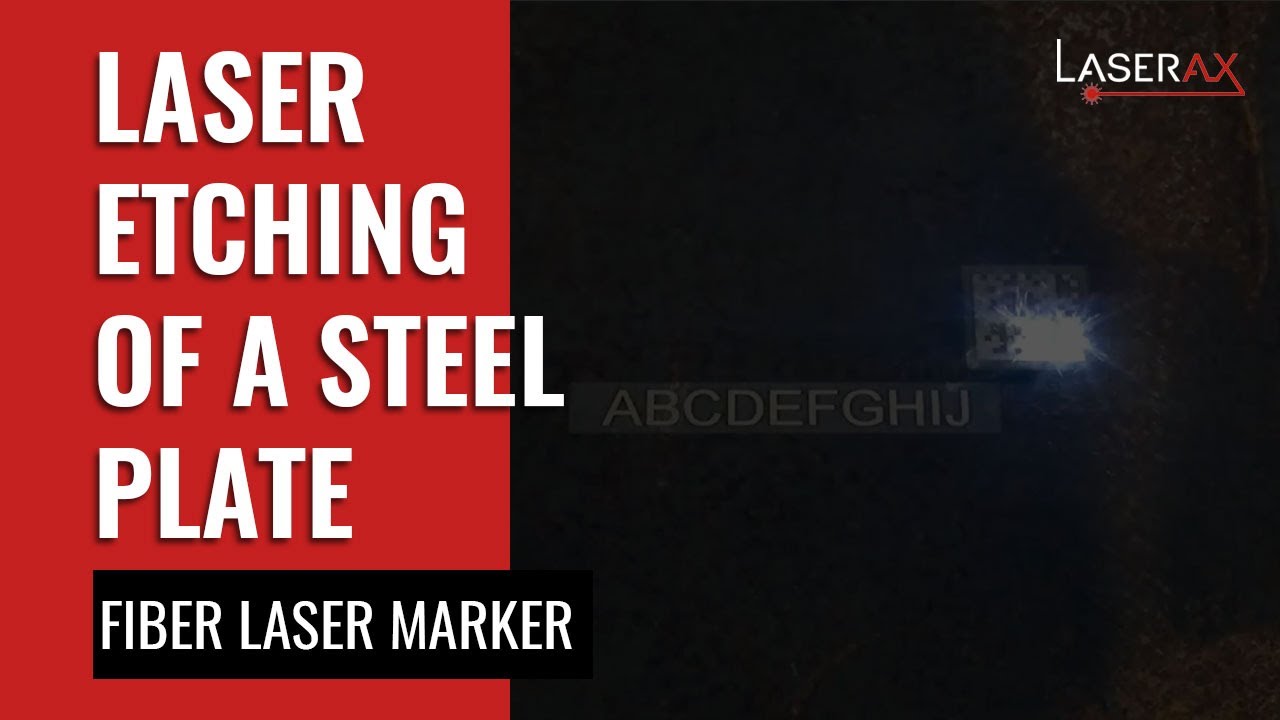 Laser Etching of a Steel Plate Covered with Mill Scale YouTube