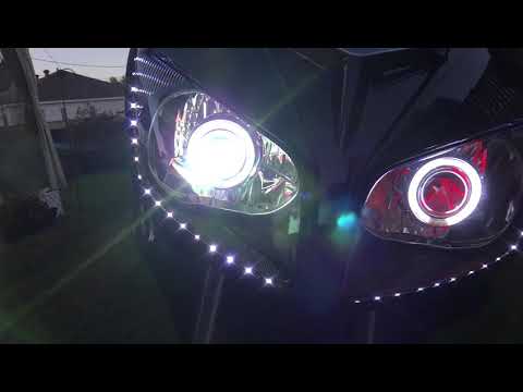 Bi-Xenon HID Headlamp Conversion for Yamaha FZ8 FZ1