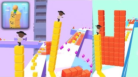 CUBE SURFER Gameplay Level 33-34 - All Levels Gameplay #Shorts Android,Ios