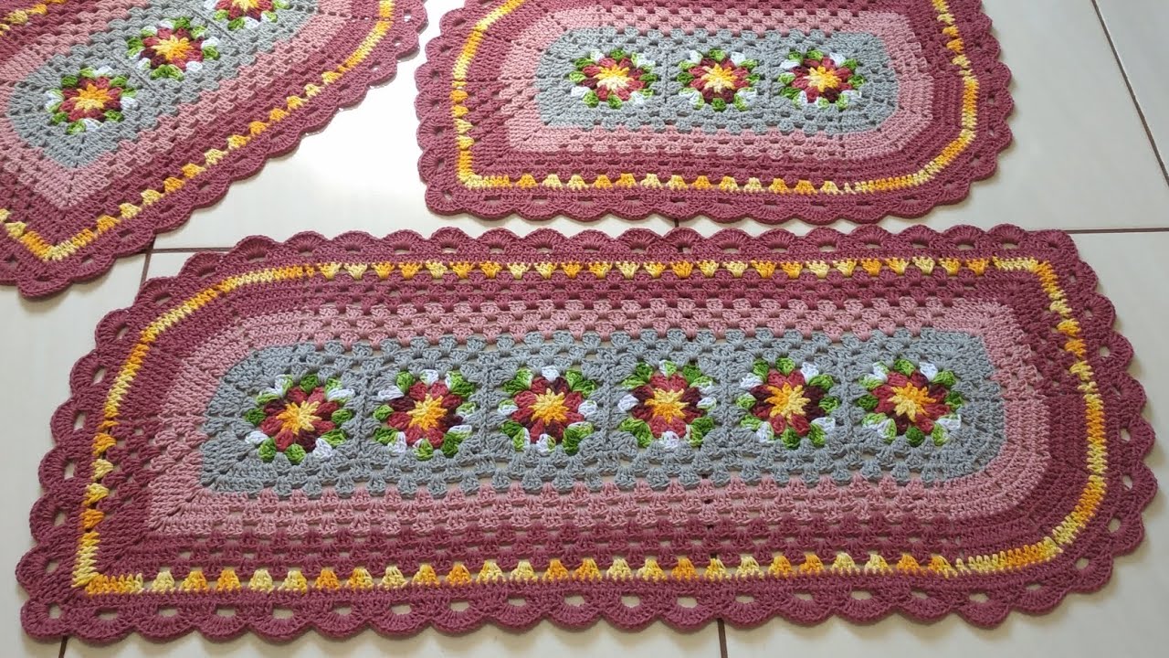 Passadeira em crochê Marlene Big _ passo a passo