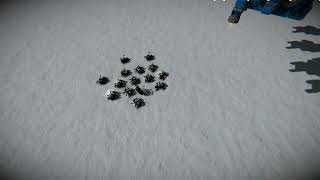 Space Engineers - RTS Unit Control #Shorts