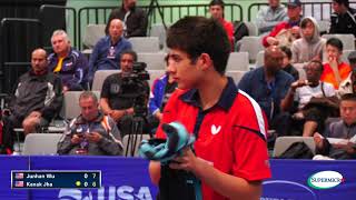 2017 US Open Men's Singles Rd16 -Junhan Wu v Kanak Jha (Full Match)