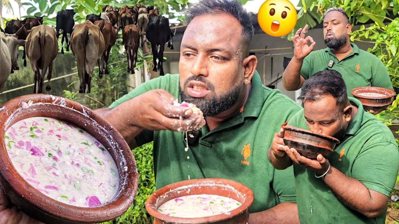 மணக்க மணக்க நாவூறும் பழஞ்சோற்று கஞ்சி!😋 Tamil Traditional food | Jaffna Tamil Vlogs | Alasteen Rock