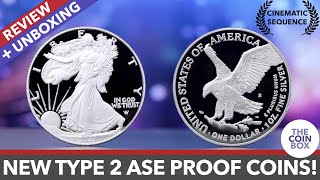 Proof American Silver Eagles 2021 Type 2 (S & W Mint Marks)