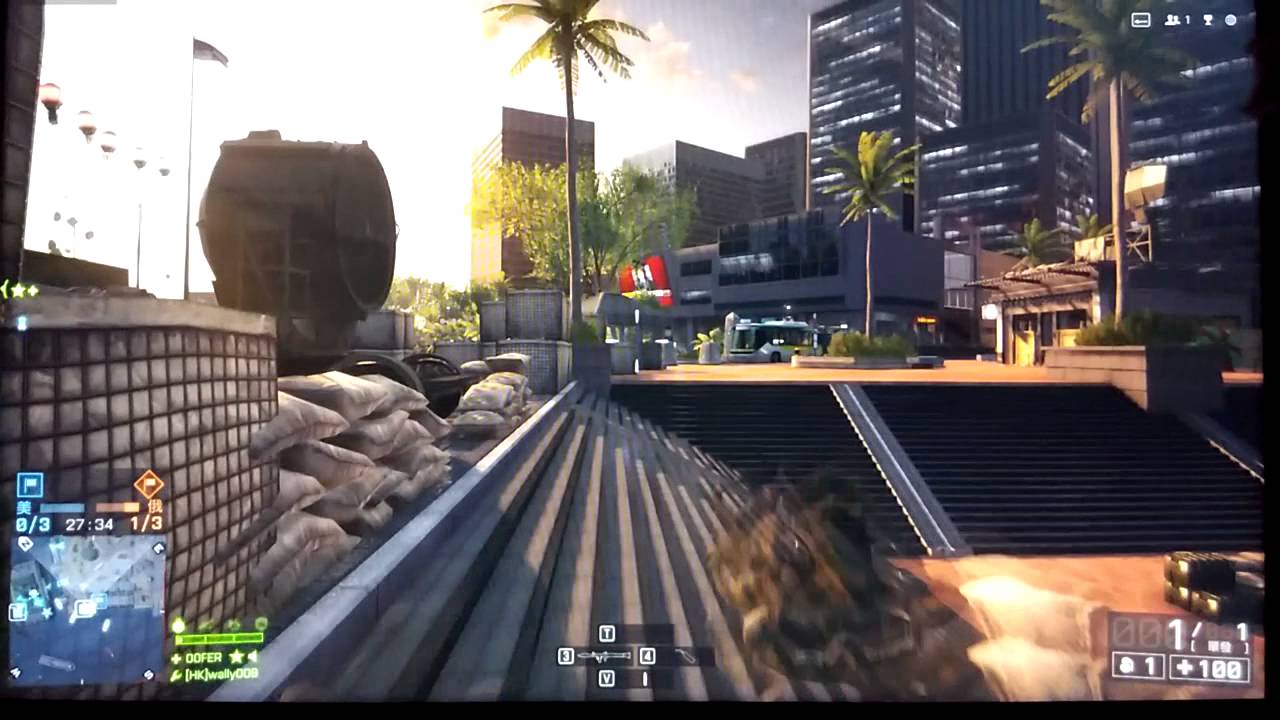 2015-12-05 BF4 [星期六.鐵路日] 龍之獠牙---沉龍河畔 片段 整個回合戰鬥完整版