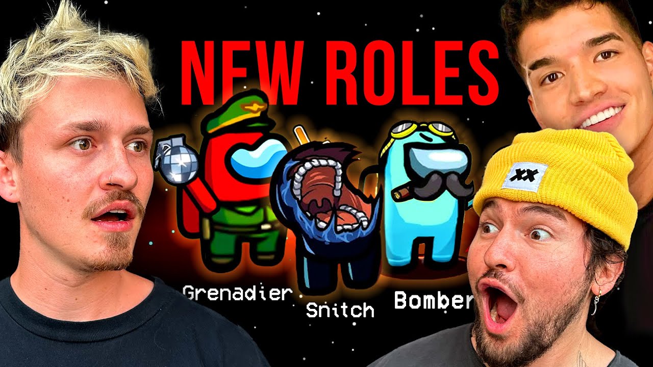 Among Us with NEW IMPOSTER ROLES: The Bomber & Snitch
