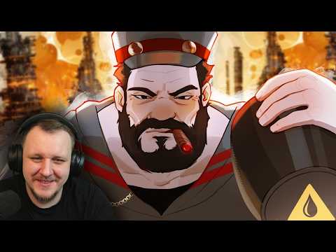 ▼ КАПИТАН НАШЁЛ НЕФТЬ В 🍑| Реакция на Happy Wolf