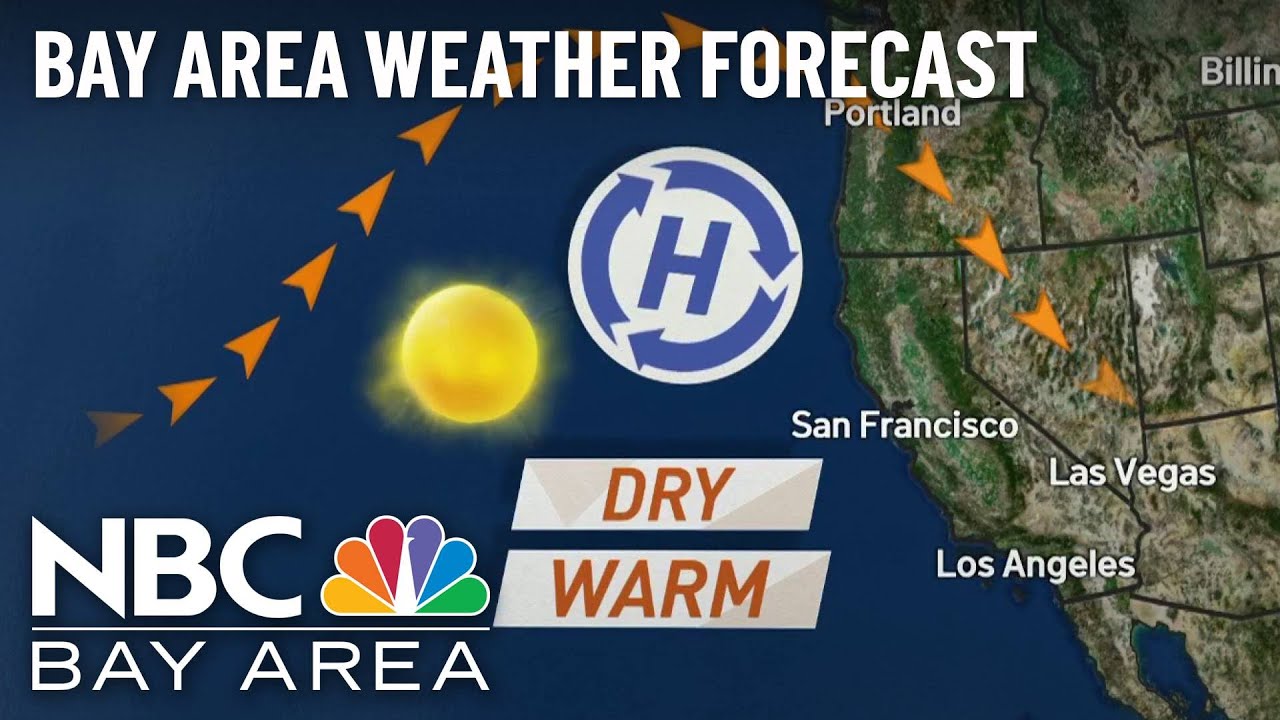 Forecast: Bay Area Heating Up Next 10 Days - YouTube
