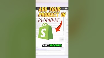 How to Add Your First Product to Shopify in 60 Seconds! | Quick & Easy Tutorial  #shopify2025