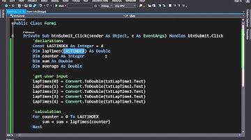 CS111 Arrays In Class Lab 3