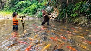 No Rod, No Net… Just a Simple Method to Catch Giant Fish!