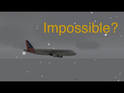 Can I BUTTER an A320 in Extreme weather (RFS)