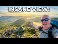 This Mountain View Is Absolutely Insane#wildcamping#lakedistrict #mountains