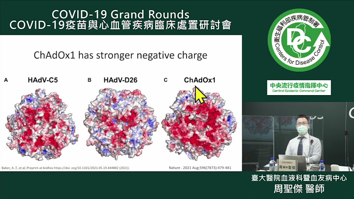 11月20日COVID 19 Grand Rounds：COVID 19疫苗相關凝血功能異常 血栓併血小板低下症候群之診斷及處置 周聖傑 醫師 - 天天要聞