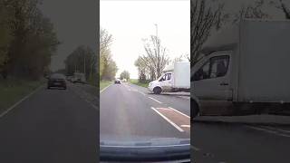 Luton Van Goes to Pull Out in Front of Approaching Traffic #DashCam #Driving
