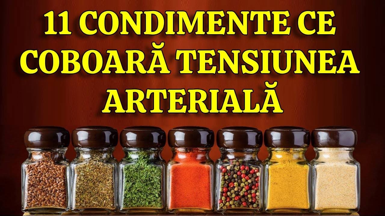 11 CONDIMENTE MINUNATE CE MICȘOREAZĂ TENSIUNEA ARTERIALĂ - YouTube