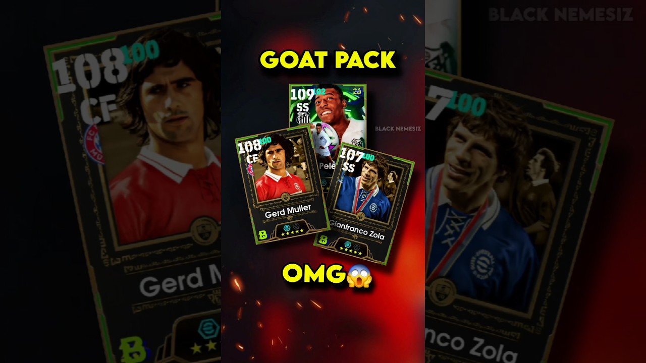 109 PELE + 108 MULLER😱 INSANE LEGENDS PACK