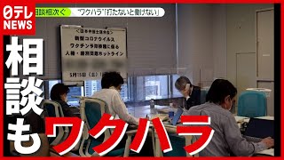 「打たないと働けない」相次ぐ“ワクチンハラスメント”訴える相談（2021年7月1日放送「news zero」より）