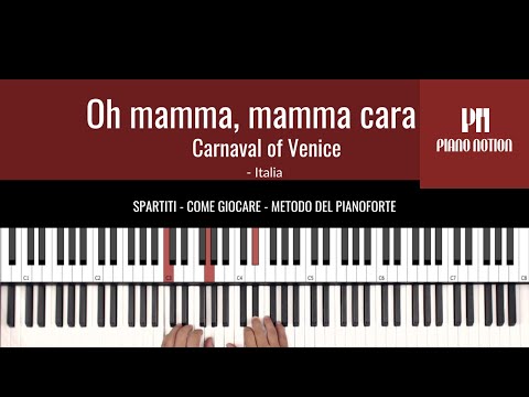 Oh mamma, mamma cara (Easy Piano) - Niccolo Paganini