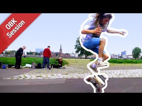 Longboard Session in Düsseldorf Oberkassel am Rhein (OBK)