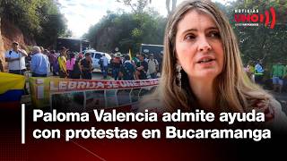 Paloma Valencia Admits Contact With Leader Of Property Tax Protests  Noticias Uno