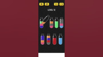 2022! Soda Sort Level 13 Walkthrough Solution Android/iOS