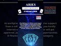 Aries Tarot Card Reading | Feb 06 Zodiac | Astrology & Prediction of the Day | #short #tarot