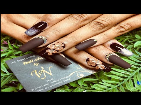 DIFFERENT ACRYLIC NAILS DESIGN BY VN NAILS || VN NAILS EXTENSION