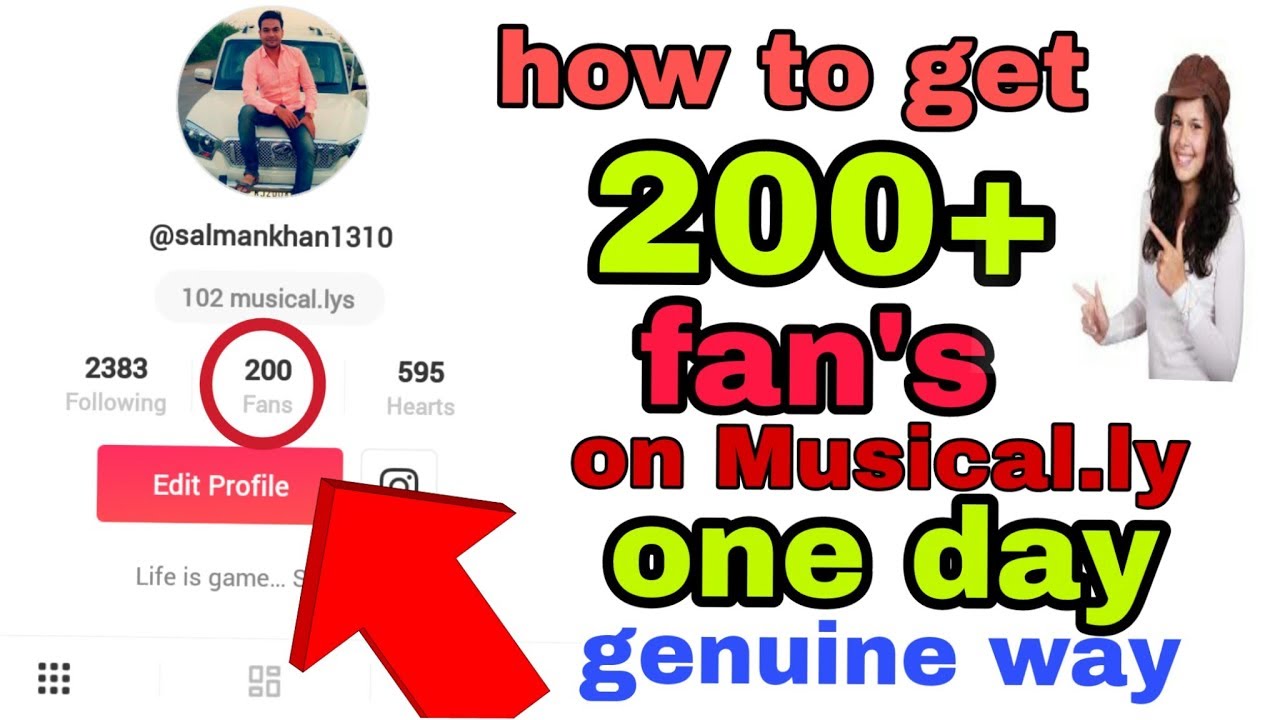 how to get 200+ fan on musical.ly in 1 day without hacking tracking genuine way