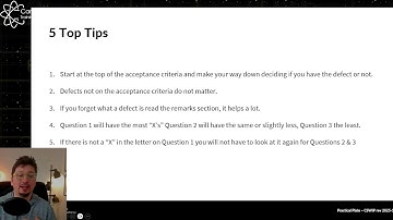 Saturday Session Live - CSWIP Practical Exam in 2025