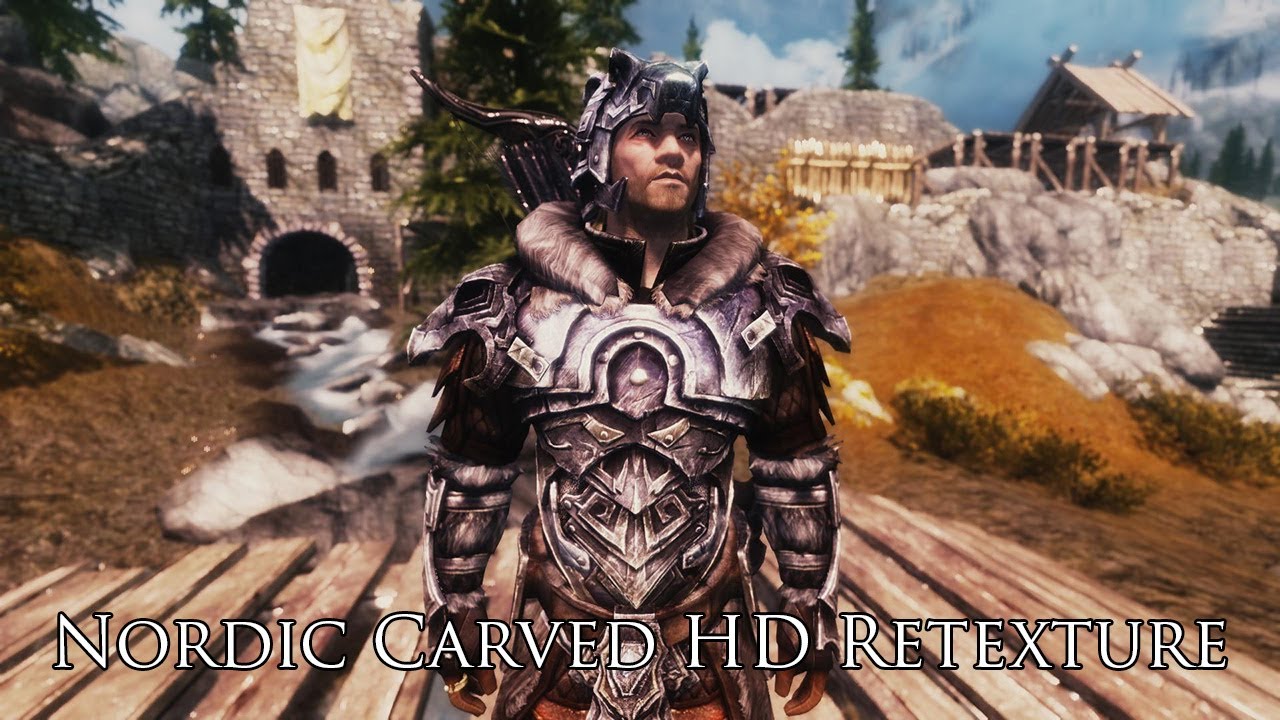 TES V - Skyrim: Nordic Carved HD Retexture
