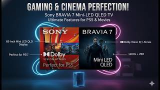 Sony BRAVIA 7 65” Mini LED TV Review – Best 4K Gaming TV? Worth It?
