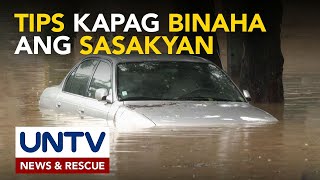 ALAMIN: Mga nararapat gawin kapag nalubog sa baha ang isang sasakyan