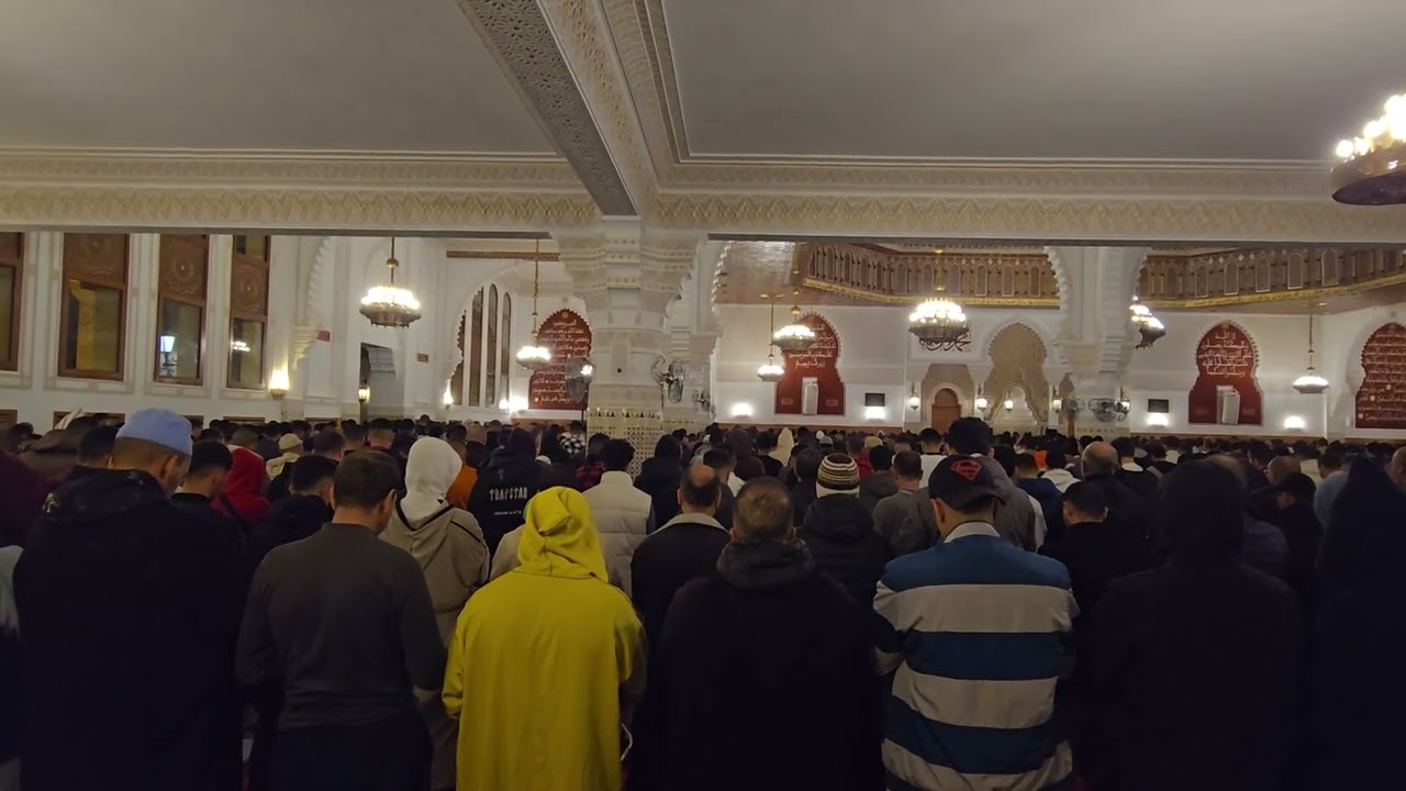 اللهم بارك خشوع المصلين وراء قرائة الأستاذ وديع شاكر رمضان 2024 🤲🕋🕌