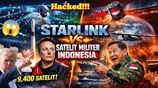 Download Lagu GILA!! 9.400 SATELIT STARLINK ELON MUSK Kuasai Langit INDONESIA vs SATELIT TNI – DATA TERANCAM?! MP3