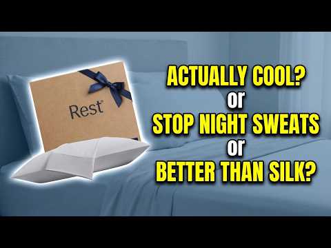 Video thumbnail: REST Evercool+ Cooling Pillowcases Review: The Cold Side of the Pillow, All Night