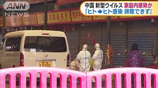 中国の肺炎　保健当局「ヒト→ヒト感染排除できず」(20/01/16)