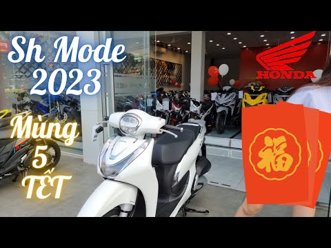 Video Honda Sh Mode 2023 Màu Trắng Tái Xuất Đầu Xuân - youtube