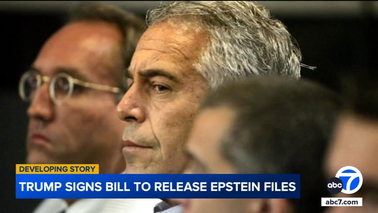 30-day countdown to release Epstein files begins after Trump signs bill