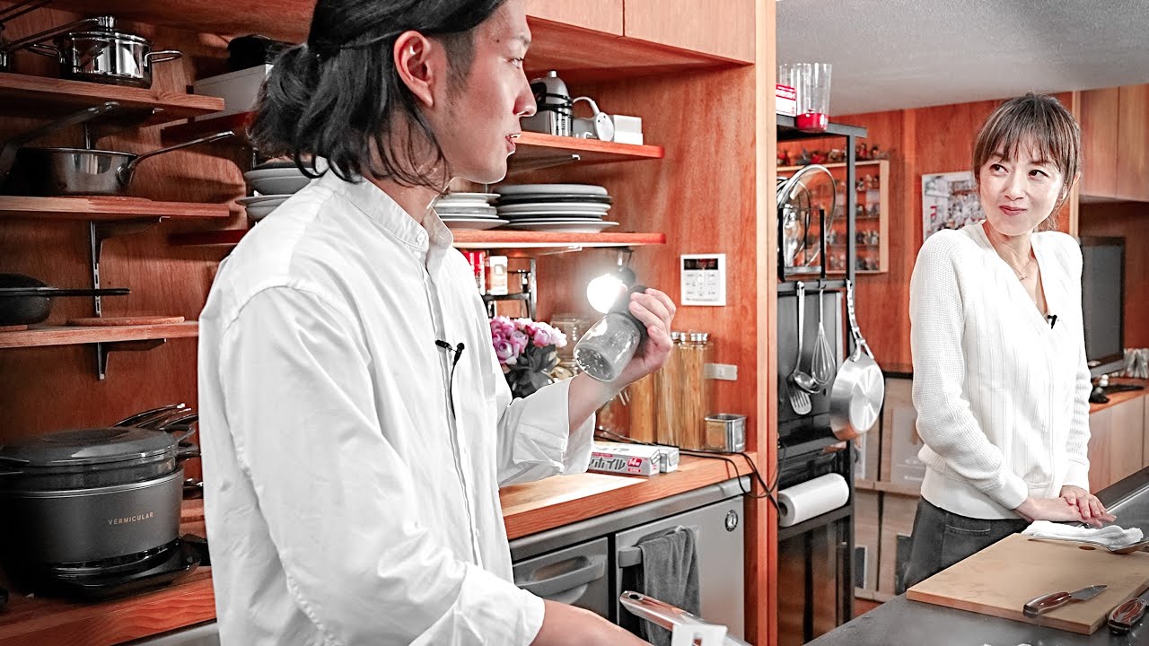 女優の高岡早紀さんがおうちに来たので…料理振るまいました！