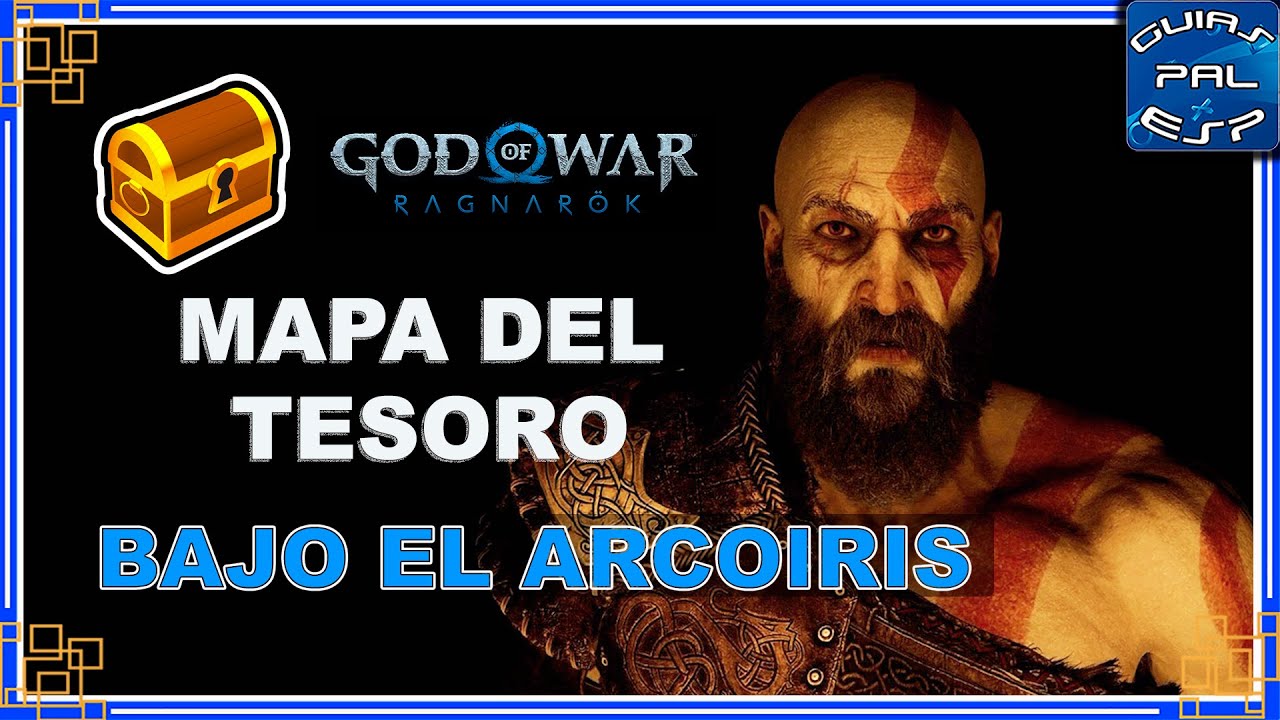 Solución Mapa del Tesoro "Bajo el Arcoiris" - God of War Ragnarök