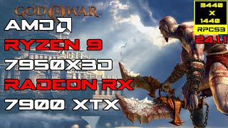 God of War Ultrawide | RPCS3 0.0.30-16015 | RX 7900 XTX | R9 7950X3D