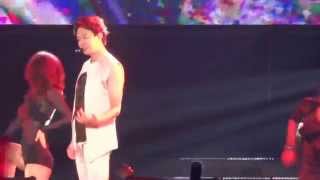JYJ Chengdu Concert 20140906 成都演唱會 - Back Seat (Park Yu Chun) 朴有天