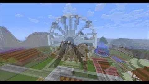 Minecraft Lets Build: The Amusement Park (Part 1)
