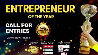 CXO Awards - Entrepreneur of the Year