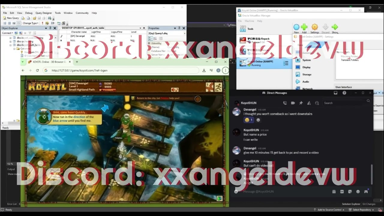 Koyotl 3D Browser Game - Devangel