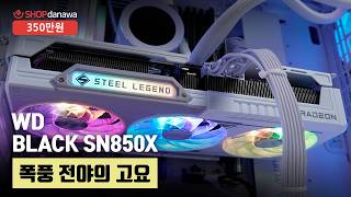 폭풍 전야의 고요 | 라이젠 7 9800X3D + RX 9070 XT + 앱코 슈트마스터 M2000 NOVA ARGB + darkFlash NEBULA DN-360S ARGB