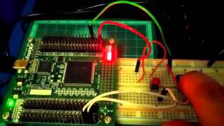 Porting QFSM generated VHDL to run on FPGA board