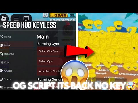 SPEED HUB IS BACK! OG Script Keyless 🔑 Auto Farm & More (Roblox)🤯 - YouTube